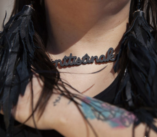 A photo of Lindsay Nixon, as seen on the cover of her book.