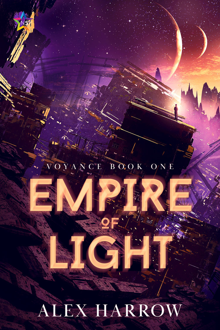 The cover of Empire of Light, by Alex Harrow.